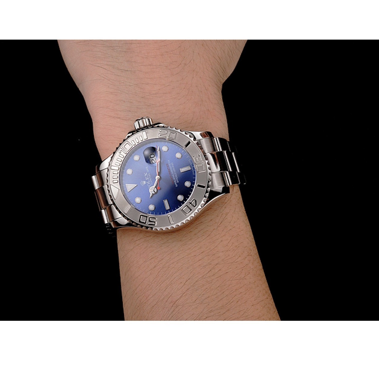MiroTime 0812 Rolex Yacht-Master Blue Dial Stainless Steel Case And Bracelet